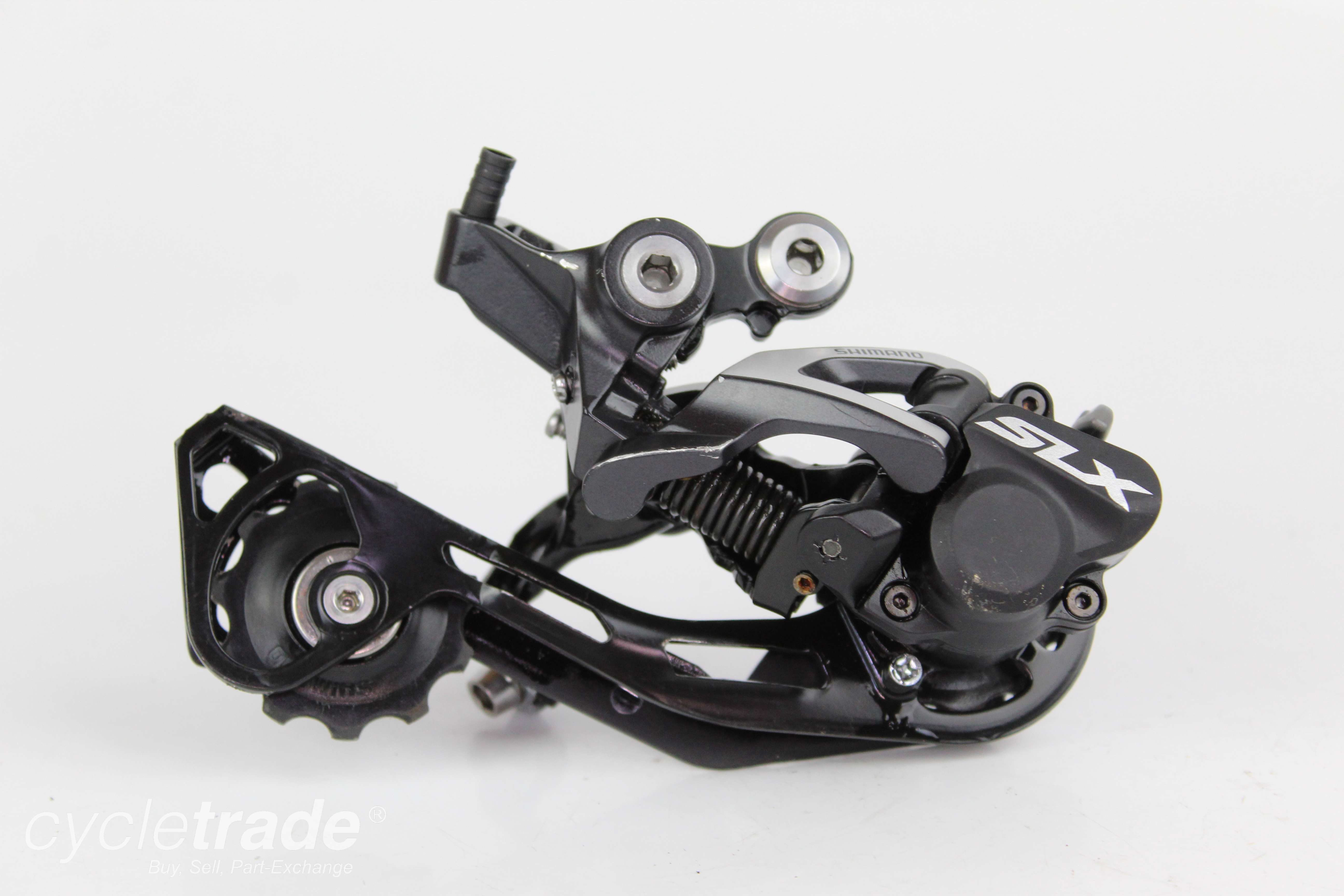 Rear Derailleur- Shimano SLX RD-M675 Long Cage 10 Speed- Grade B+ ...
