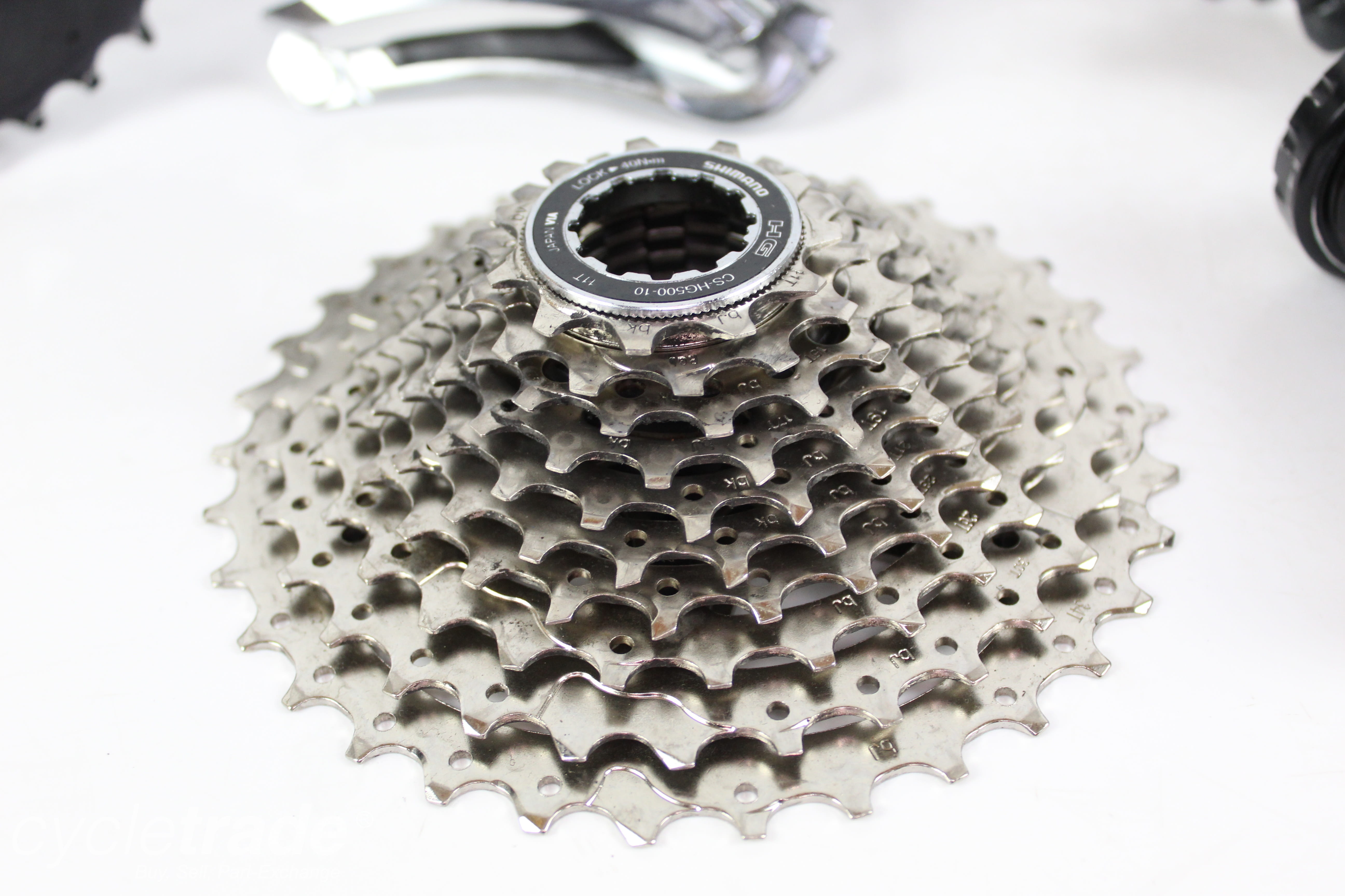 Gravel Hydraulic Disc Groupset - Shimano Tiagra ST-RS405, 10x2s - Grade B+