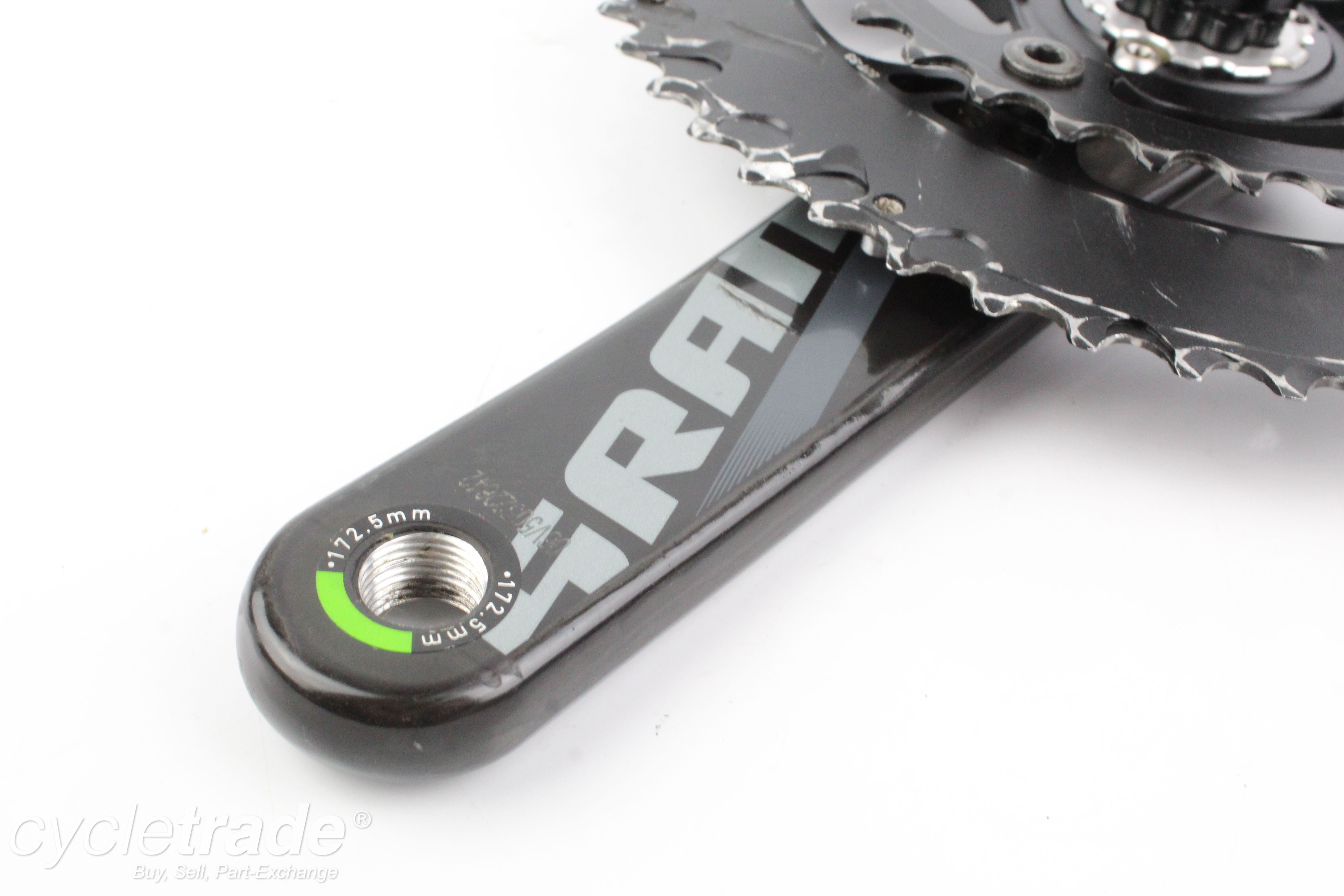 Carbon Crankset- SRAM Force 22 11 Speed 50/34T BB30 172.5- Used