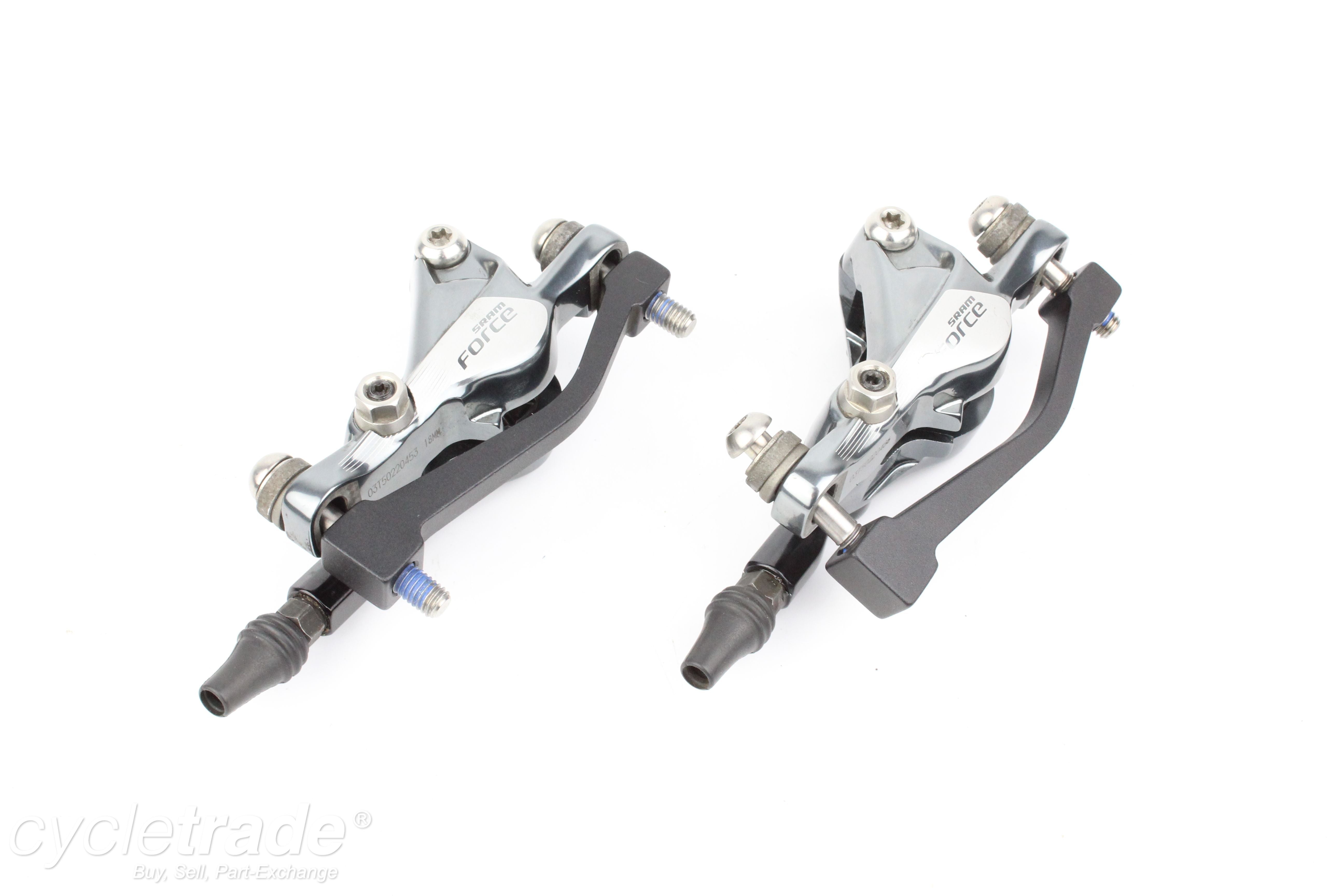 Hydraulic SRAM Force 22 11 Speed Shifters/Calipers & Rotors- Lightly Used