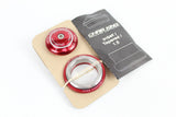 Chris King Inset 2 Headset Tapered 1.5" Red - Grade A+ (New)