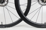 700c Road Disc Wheelset - Hunt 40/50 Carbon Aero 11 Speed - Grade A