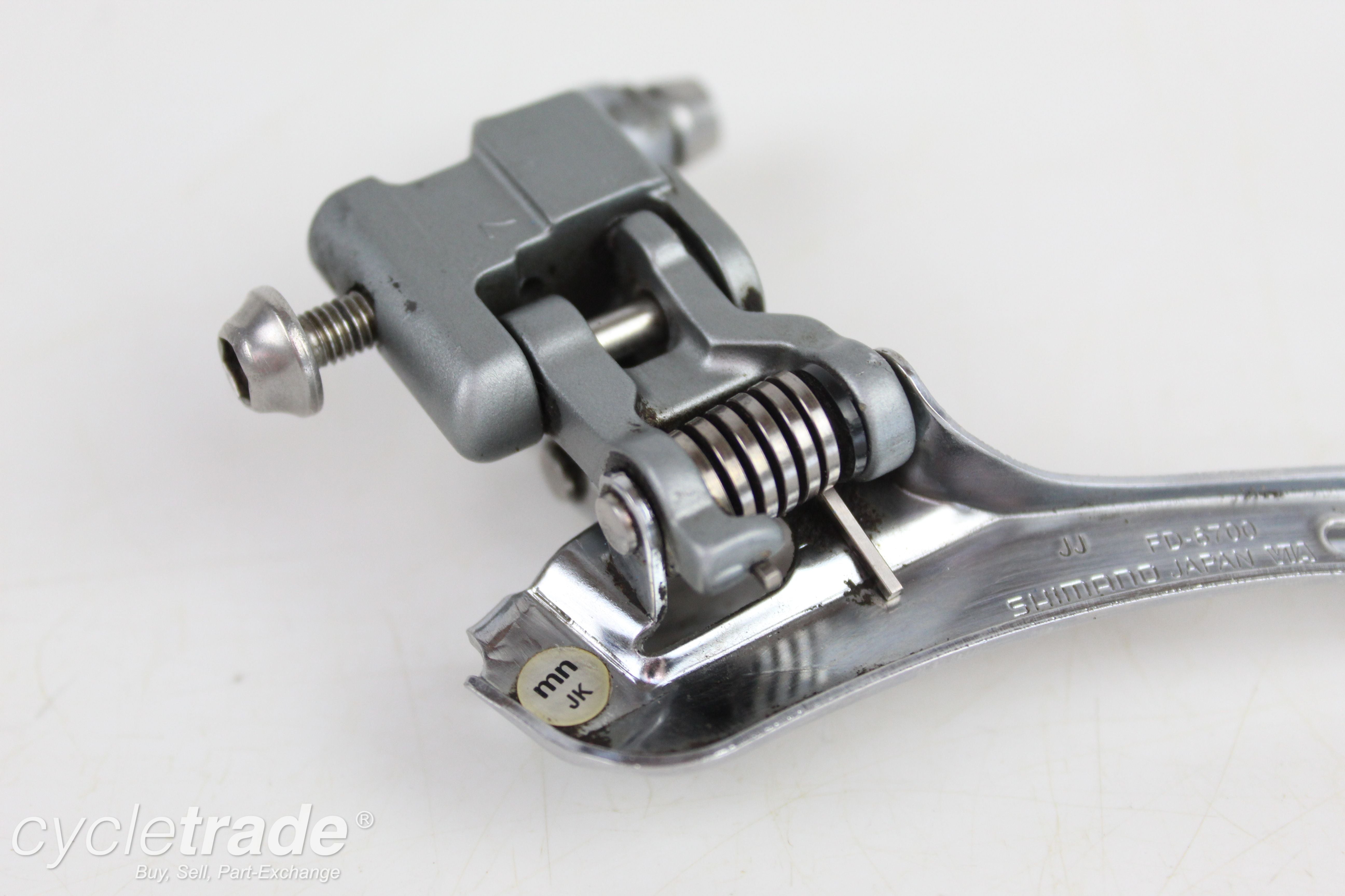 Front derailleur - Shimano Ultegra, FD-6700, 2x10 Braze-on - Grade B