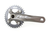 Crankset - Shimano Zee FC-640 36T, 170mm 10s (no BB) - Grade A+ (New)