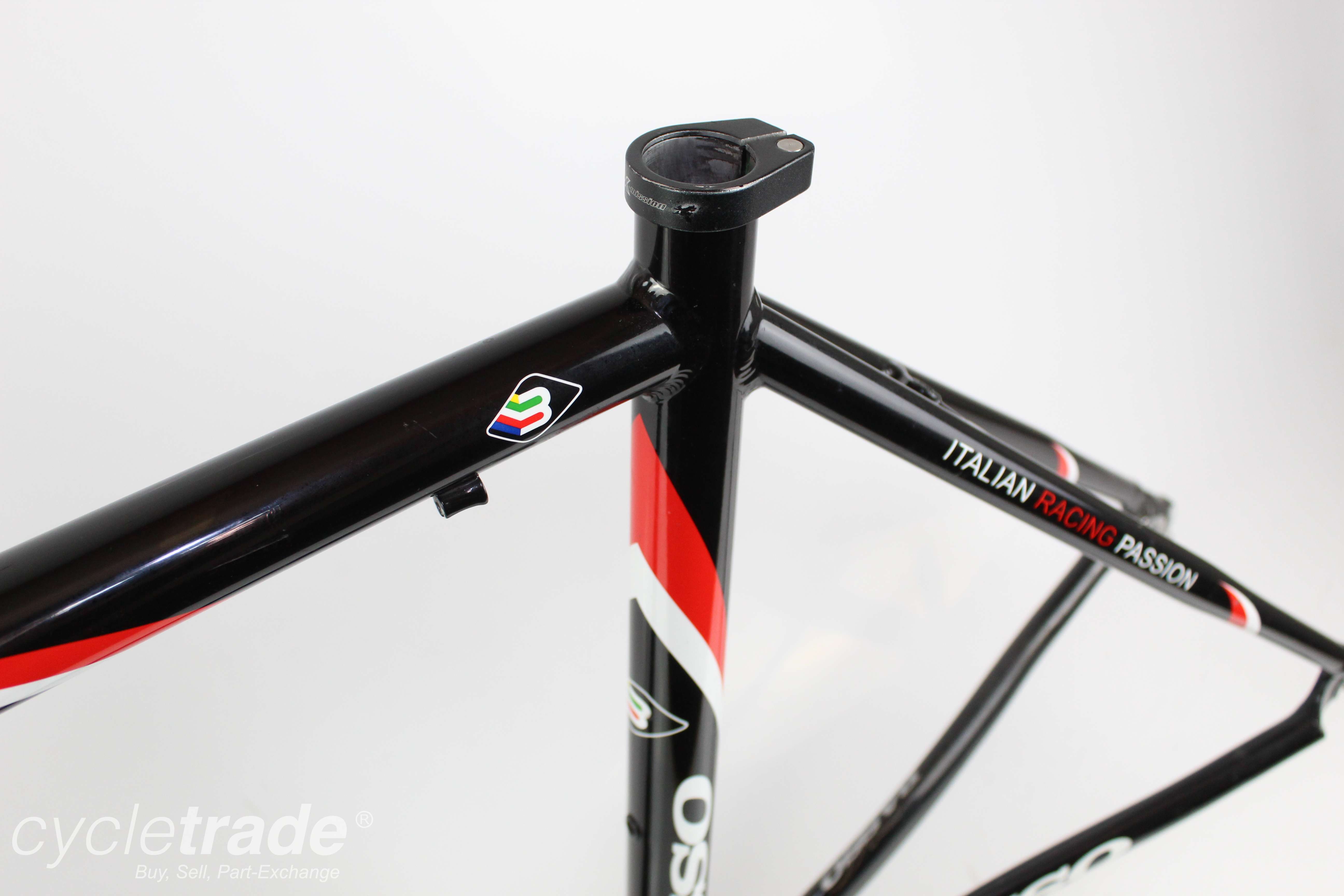 Road Bike Frameset - Basso Devil Aluminium/Carbon 53cm - Grade B