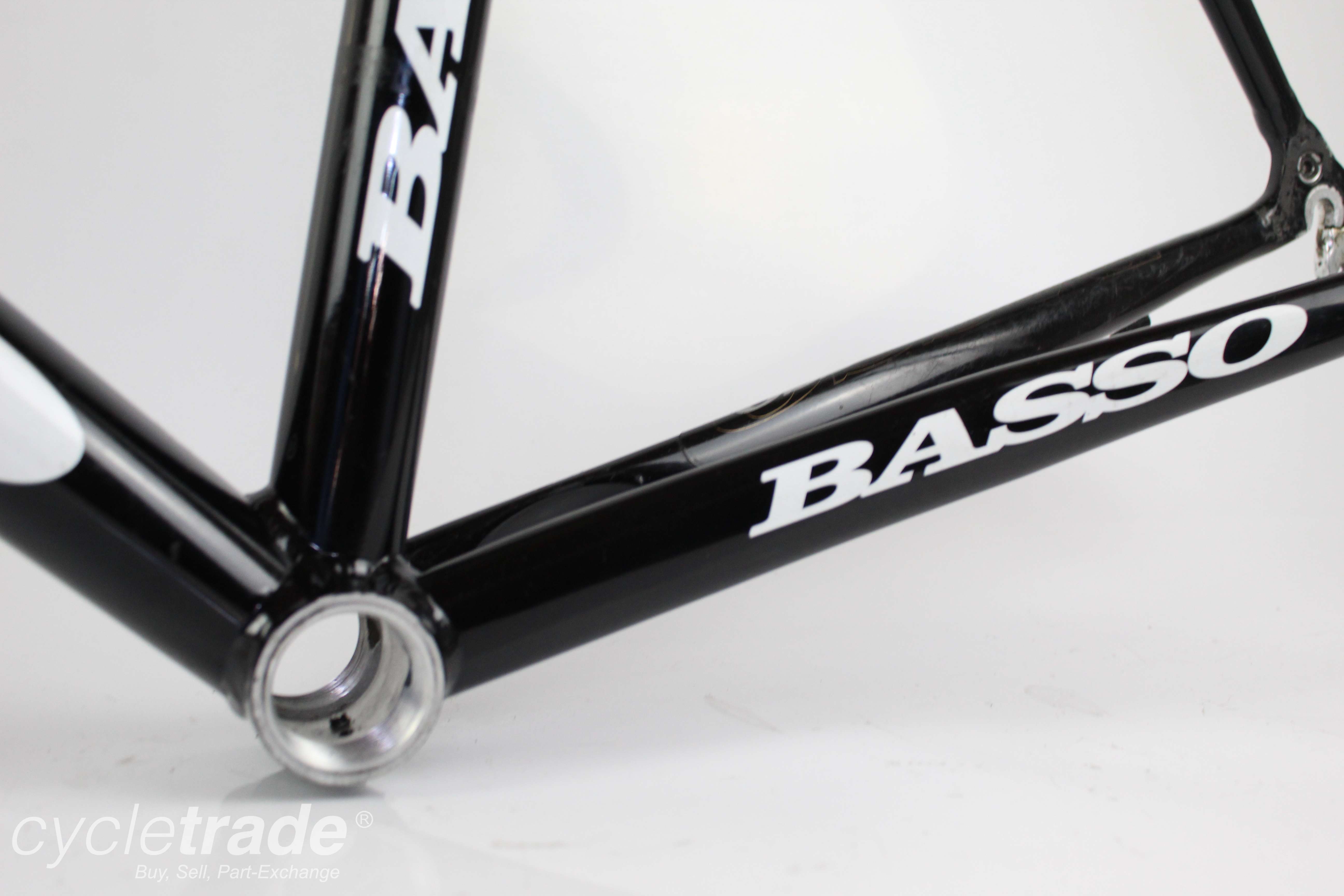 Road Bike Frameset - Basso Devil Aluminium/Carbon 53cm - Grade B