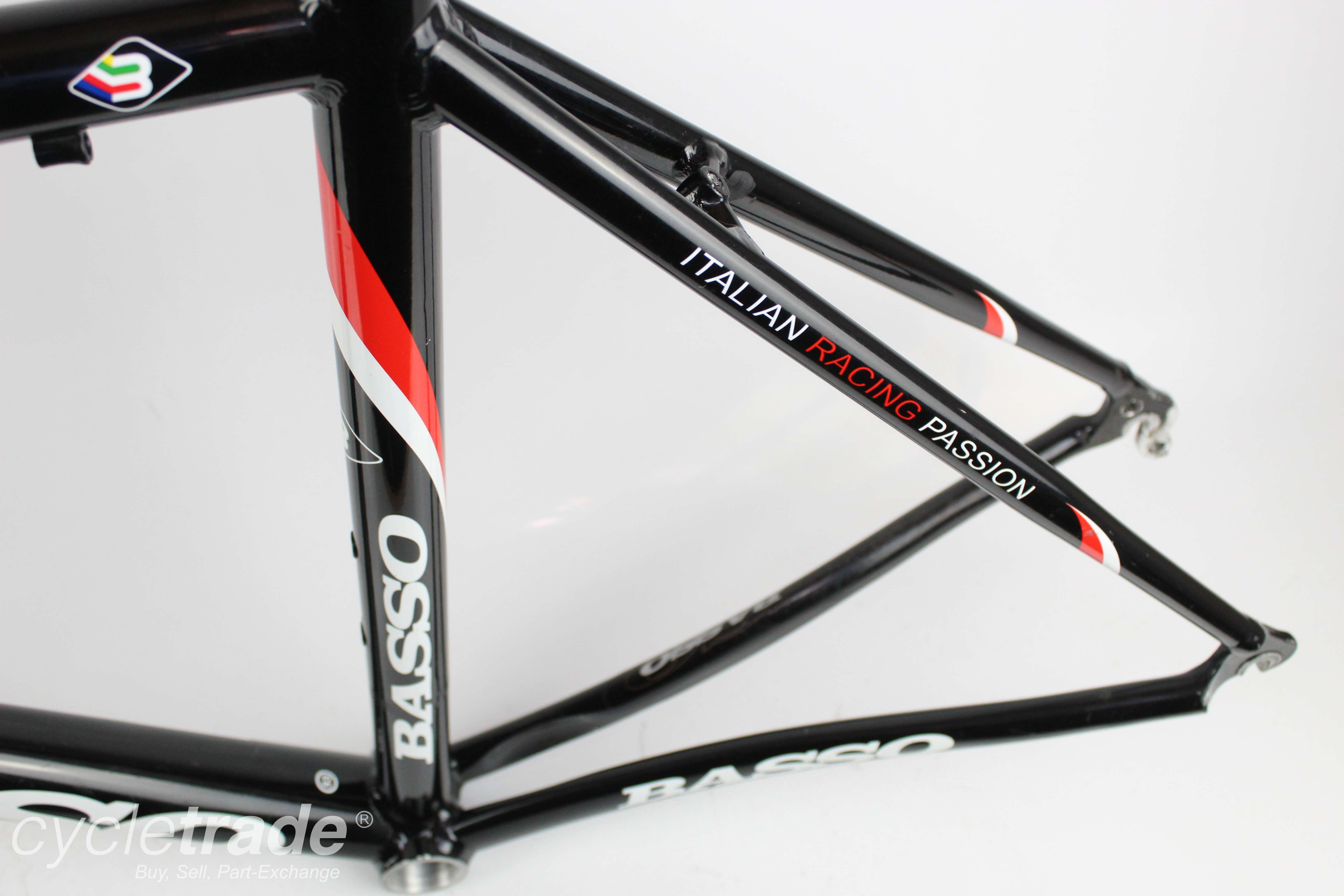 Road Bike Frameset - Basso Devil Aluminium/Carbon 53cm - Grade B