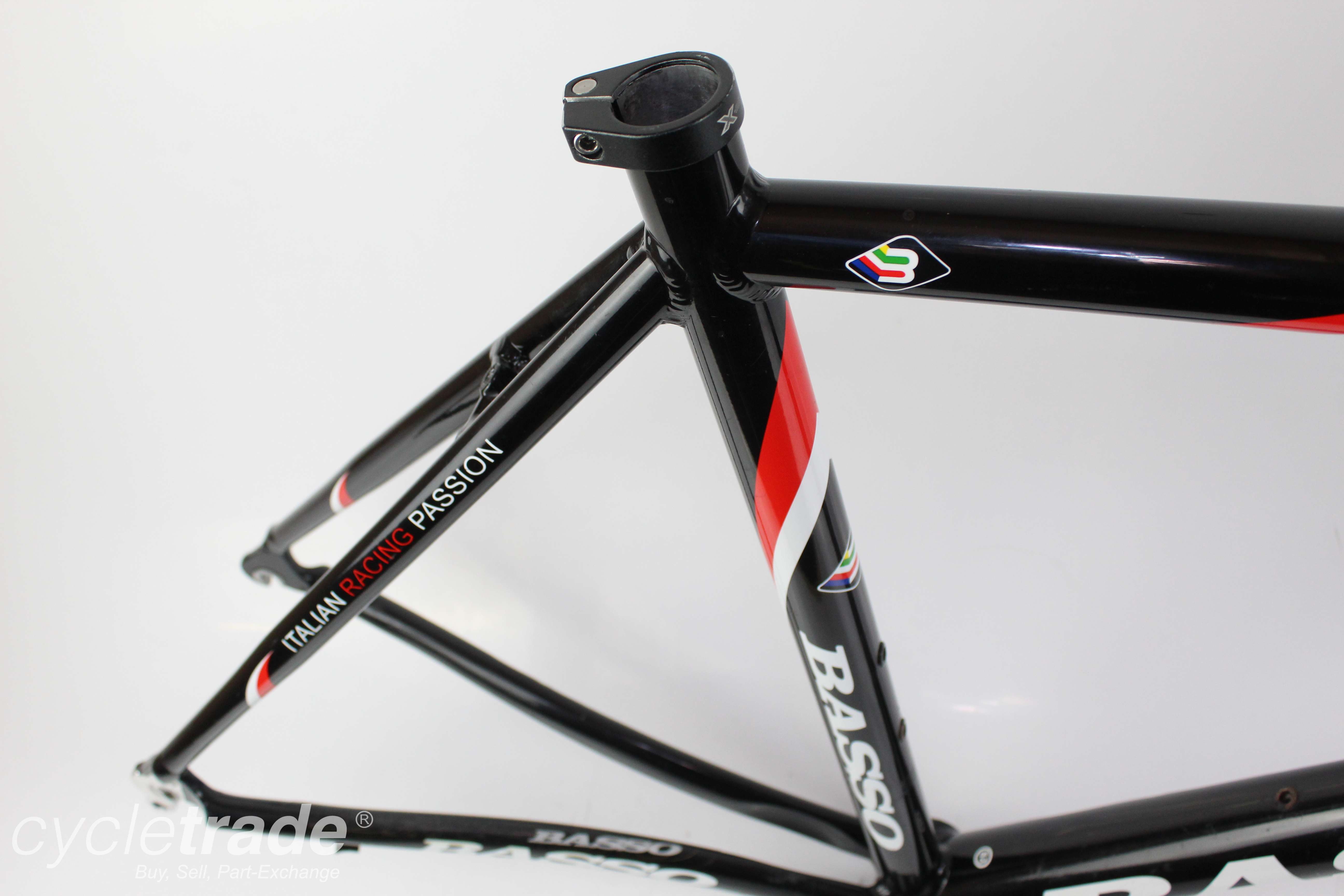 Road Bike Frameset - Basso Devil Aluminium/Carbon 53cm - Grade B