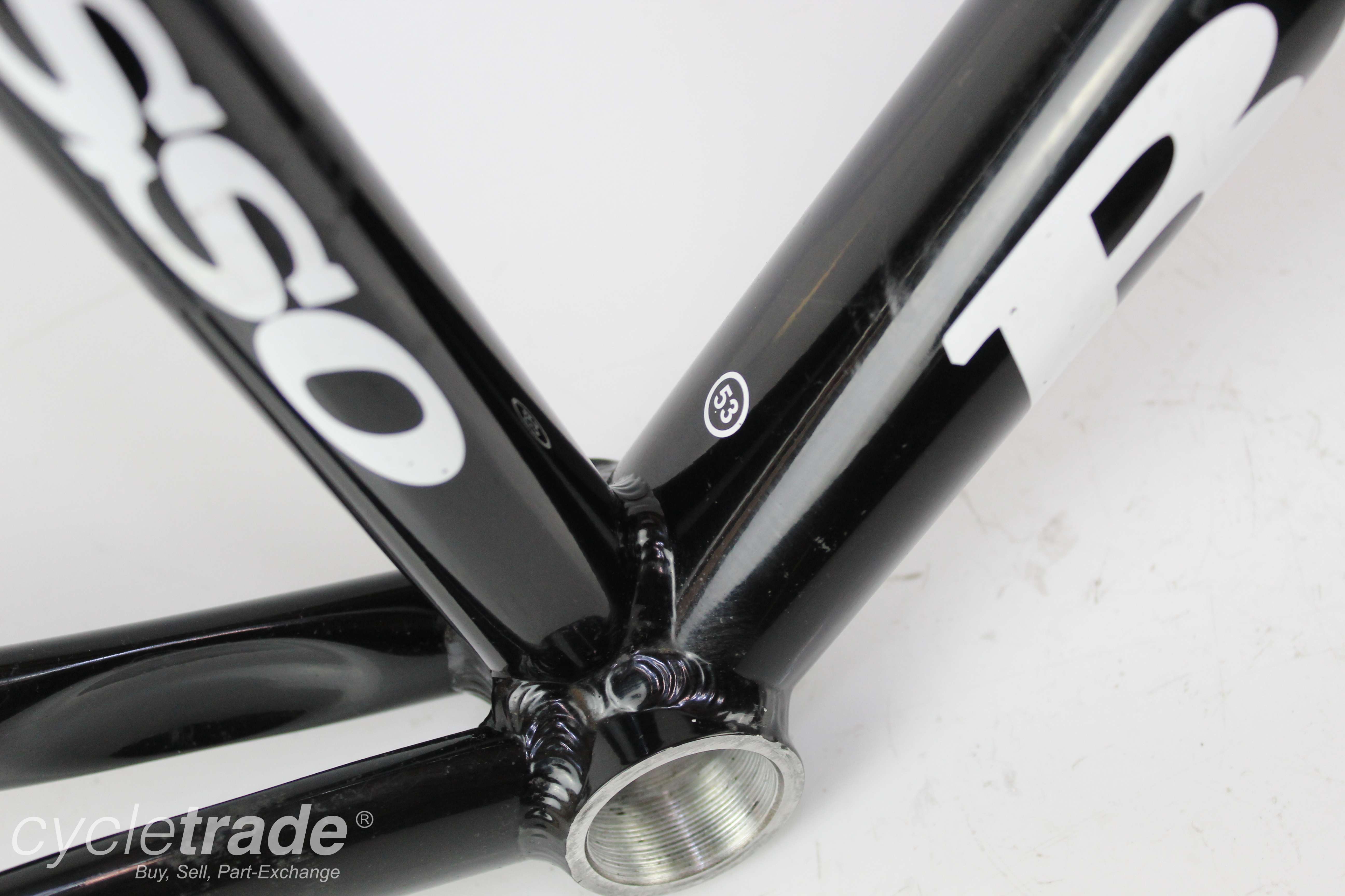 Road Bike Frameset - Basso Devil Aluminium/Carbon 53cm - Grade B