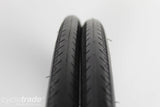 Road Bike Tyres PAIR - 2 x Kenda Kontender 700x25c Black Clincher - Grade A