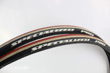 Road Bike Tyres PAIR - 2 x Specialized Mondo Pro 700x23c Clincher - Grade B