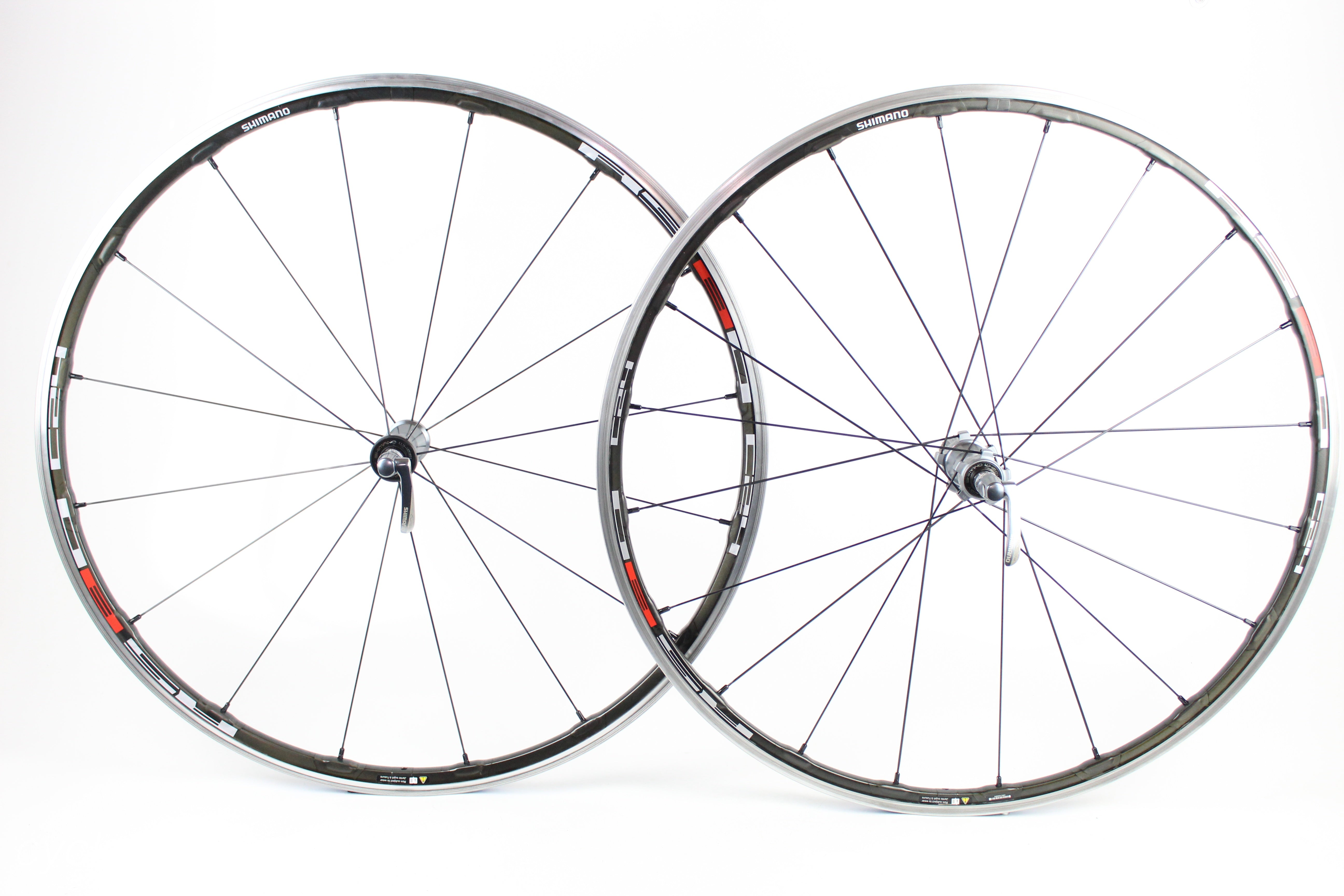 Carbon Aluminium Road Wheelset - Shimano RS80 C24 11 Speed - Grade A-
