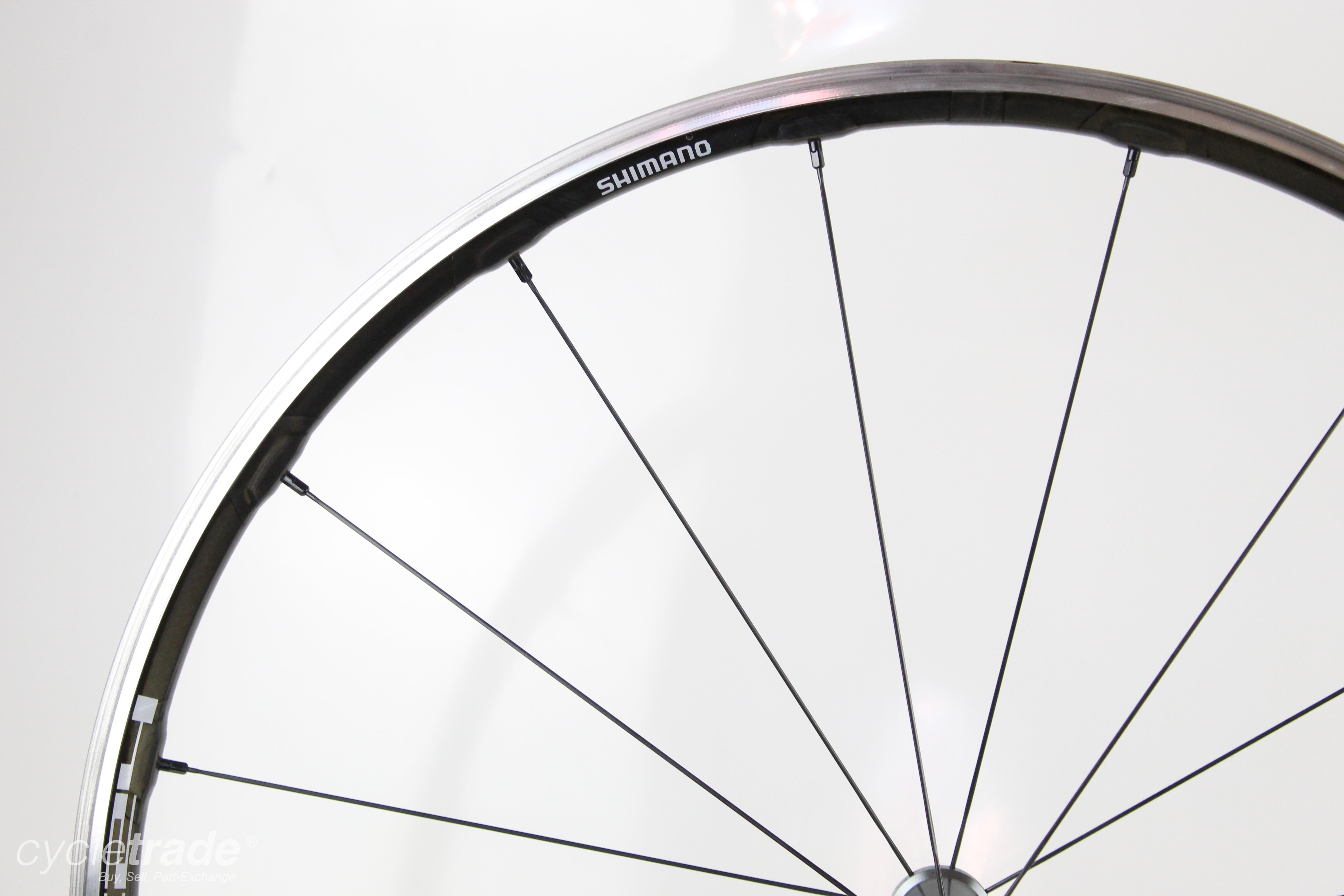 Carbon Aluminium Road Wheelset - Shimano RS80 C24 11 Speed - Grade A-