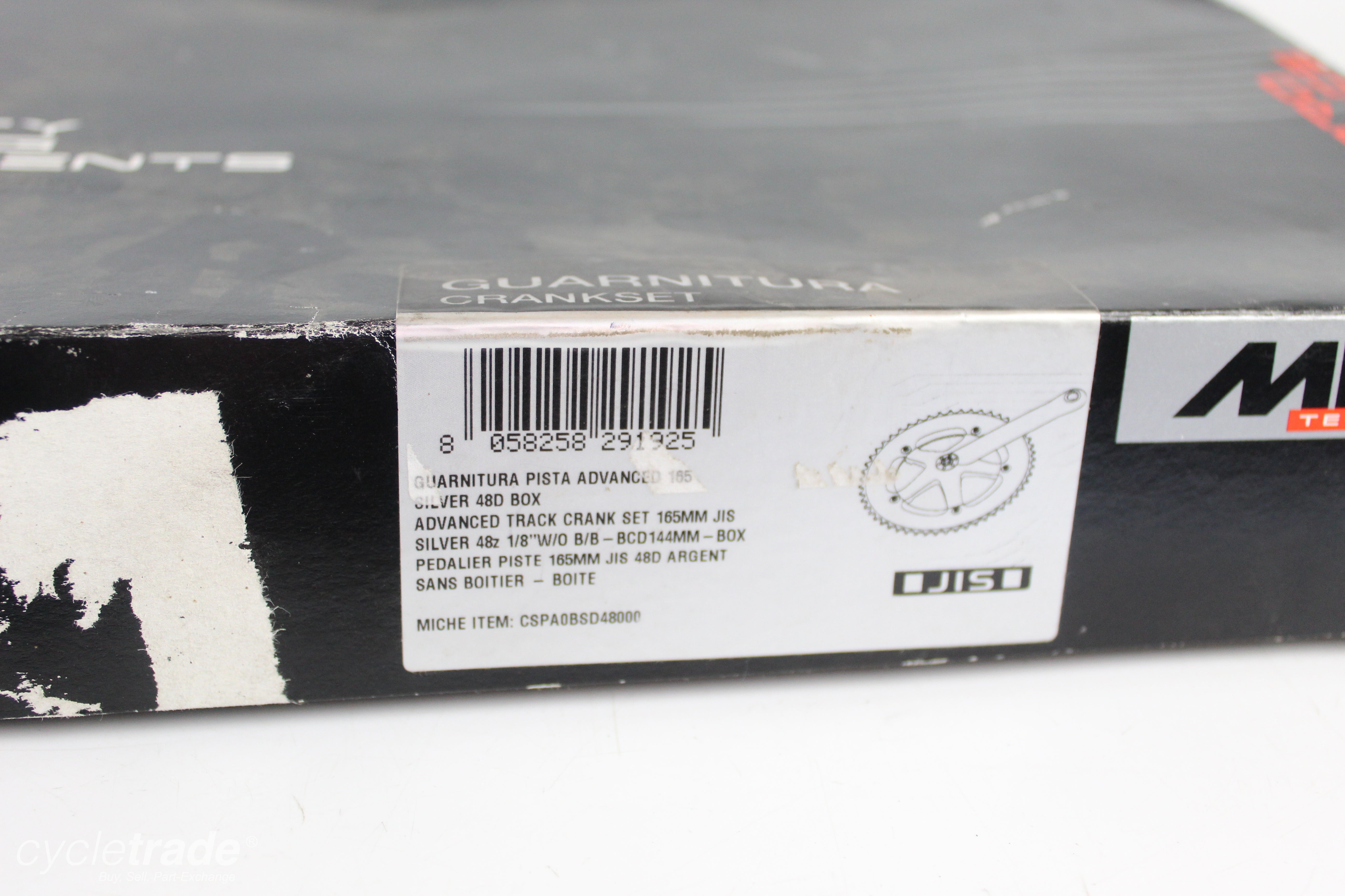 Track Crankset - Miche Primato Advanced 165mm 48T - Grade A