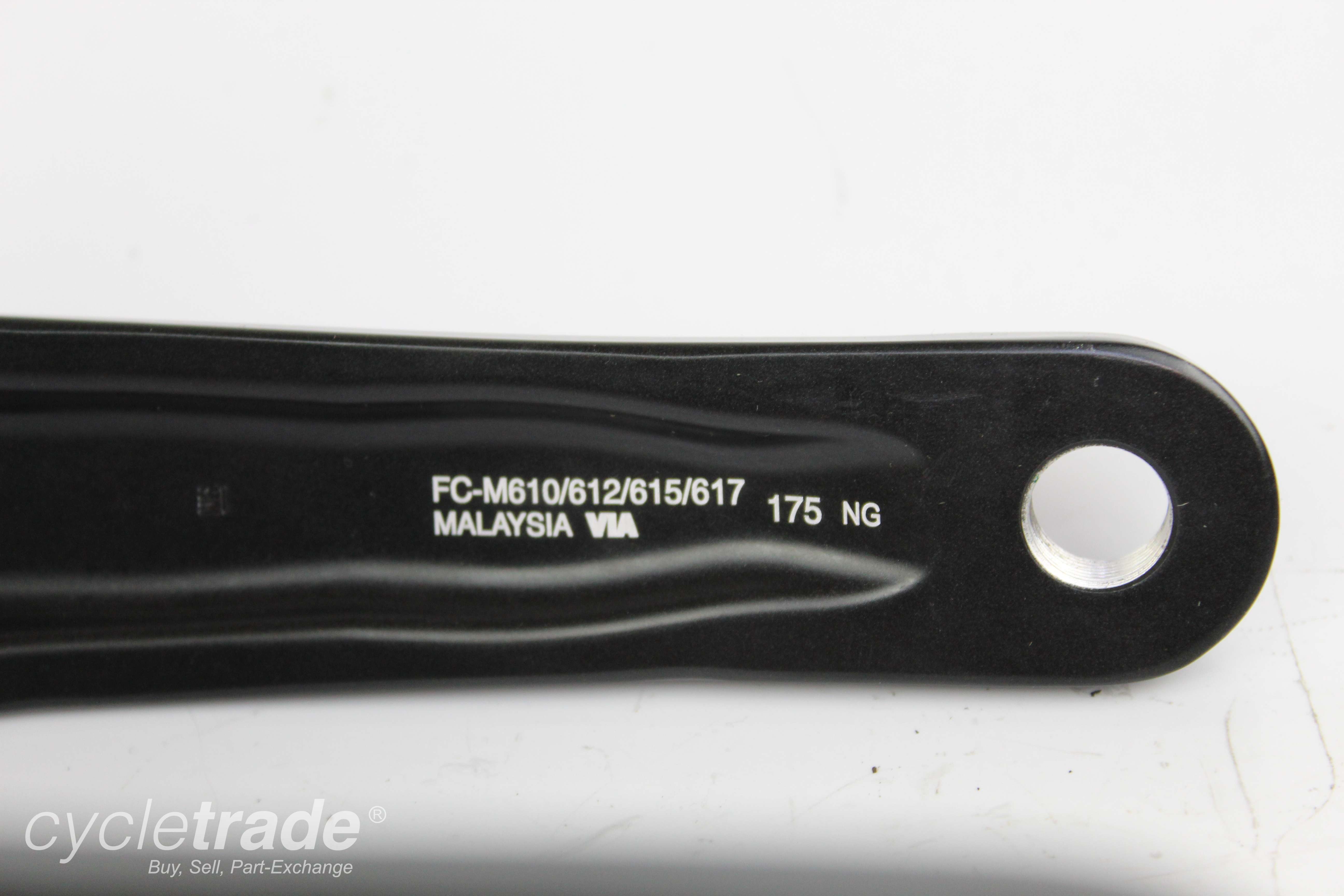 MTB Crankset - Shimano Deore FC-M612 10s 42/32/24T 175mm- Grade B+