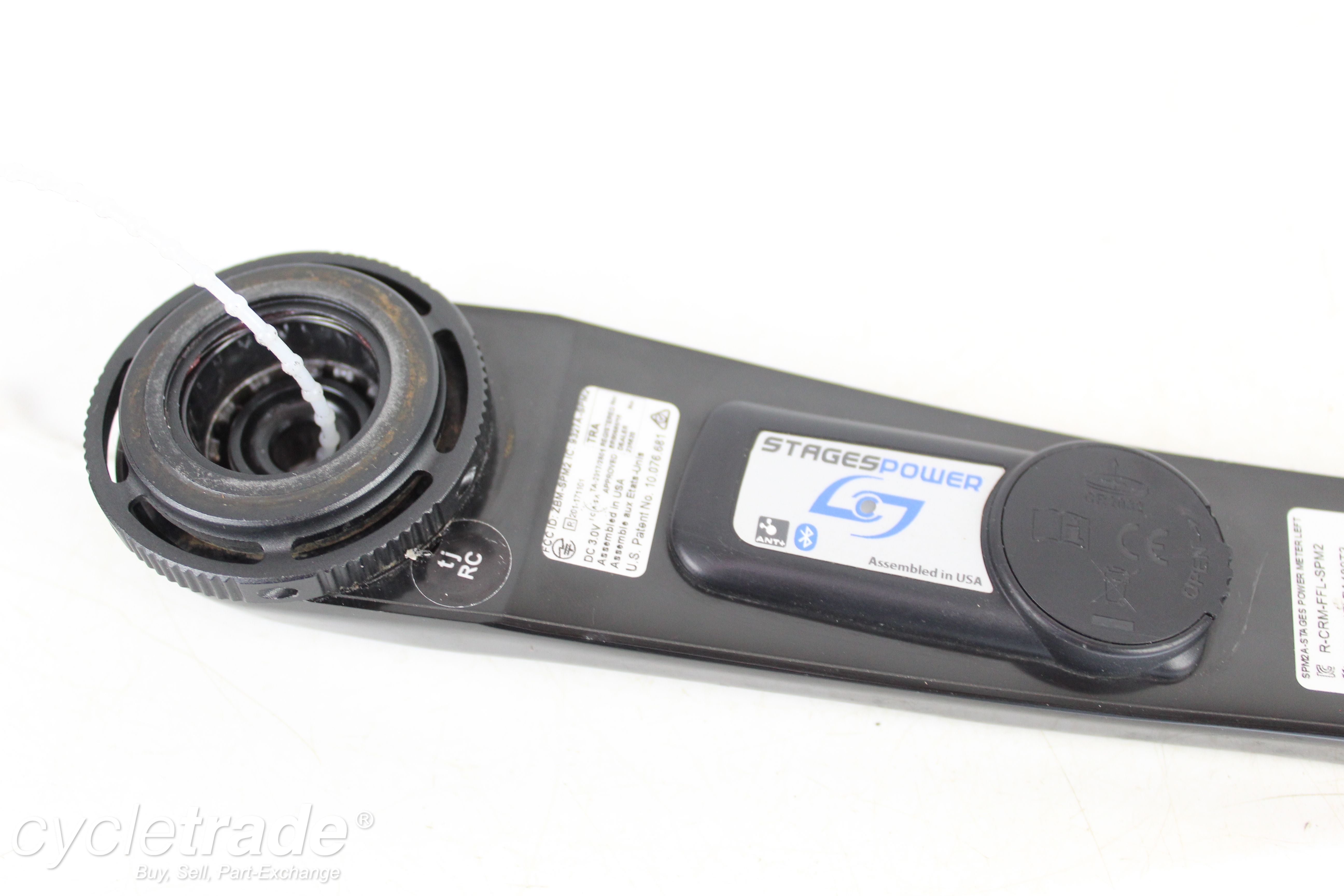 Left Crank Arm - Shimano XTR Stages Power Meter 175mm- Grade C