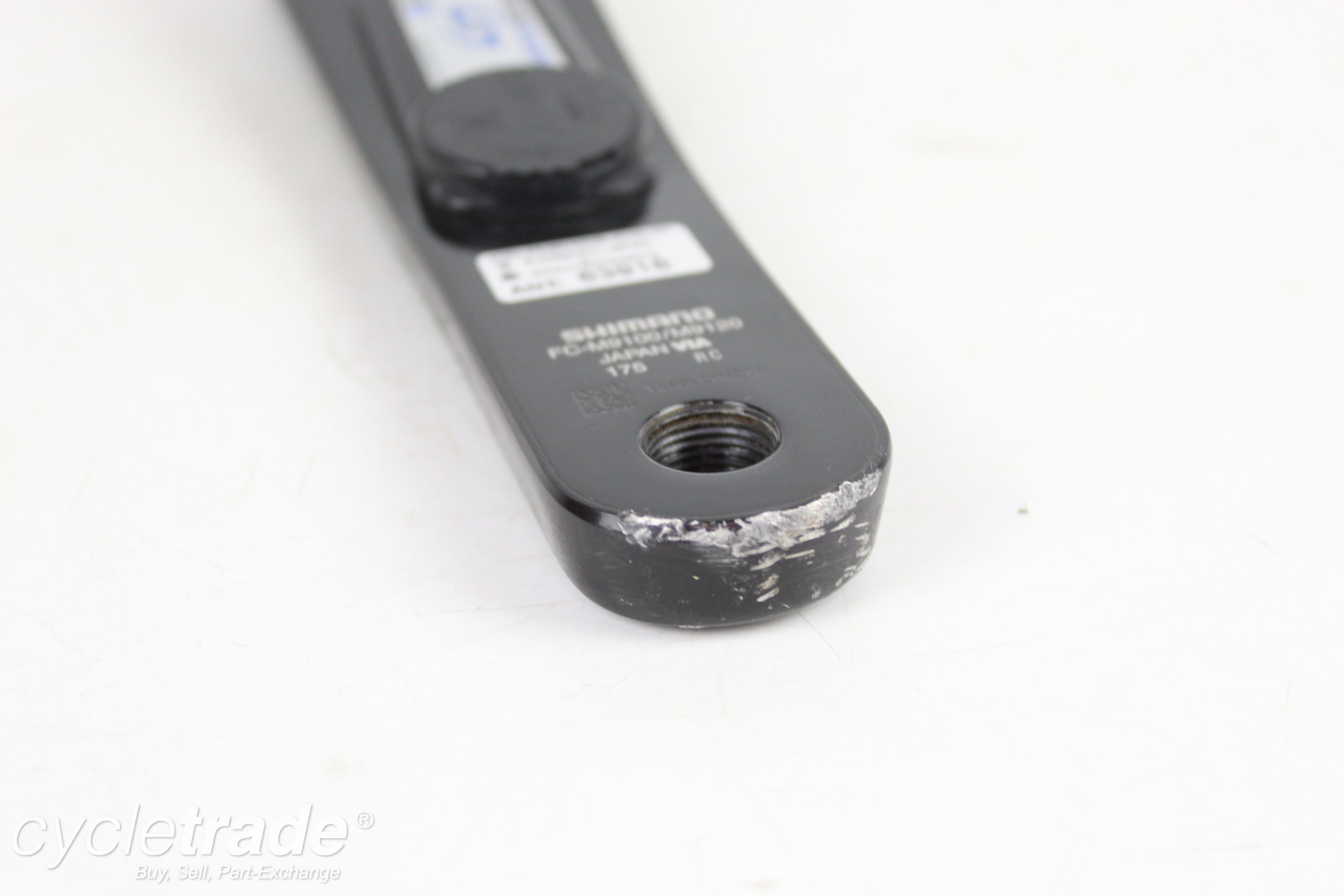 Left Crank Arm - Shimano XTR Stages Power Meter 175mm- Grade C