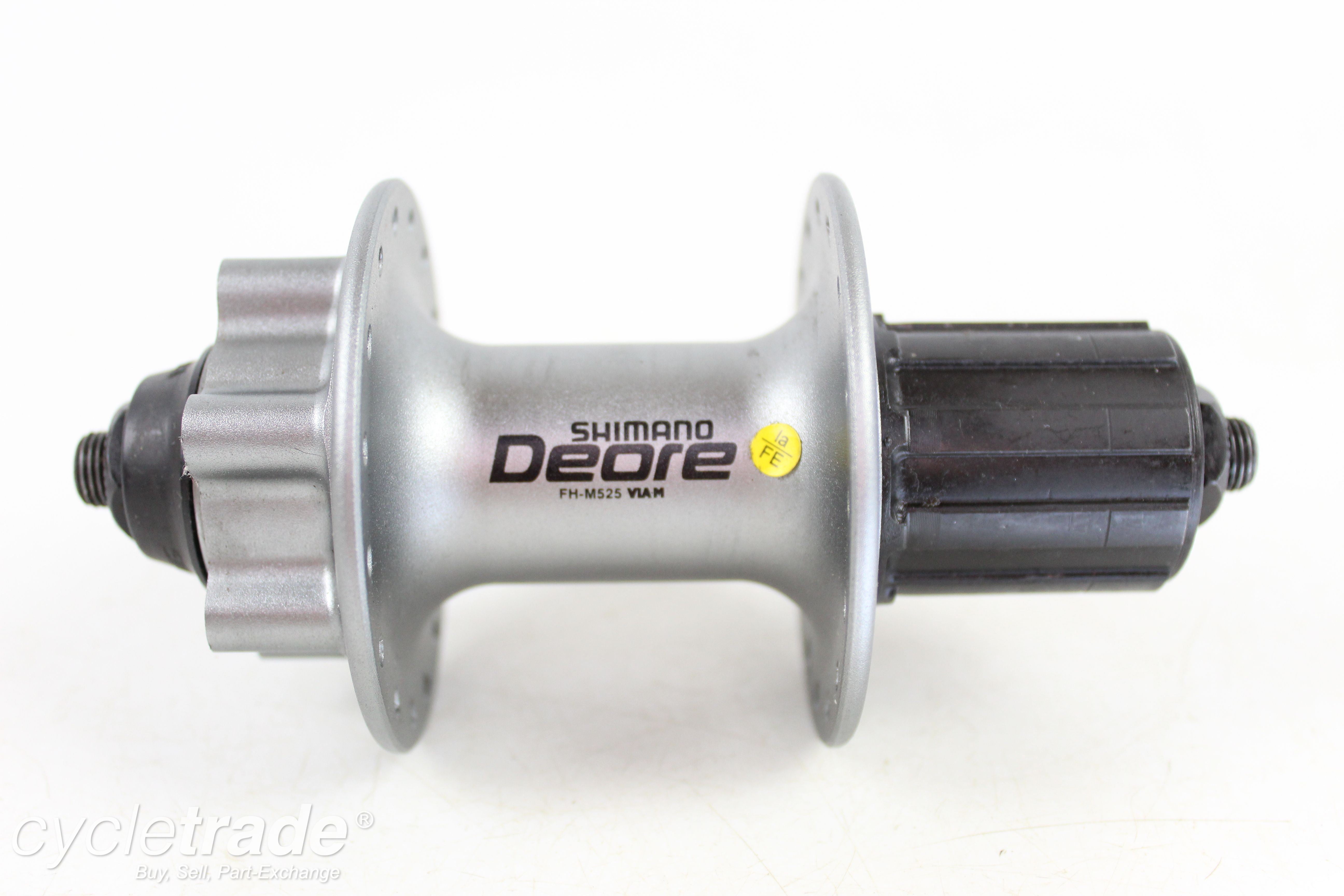 Rear Hub - Shimano Deore, FH-M525, 10 Speed - Grade B+