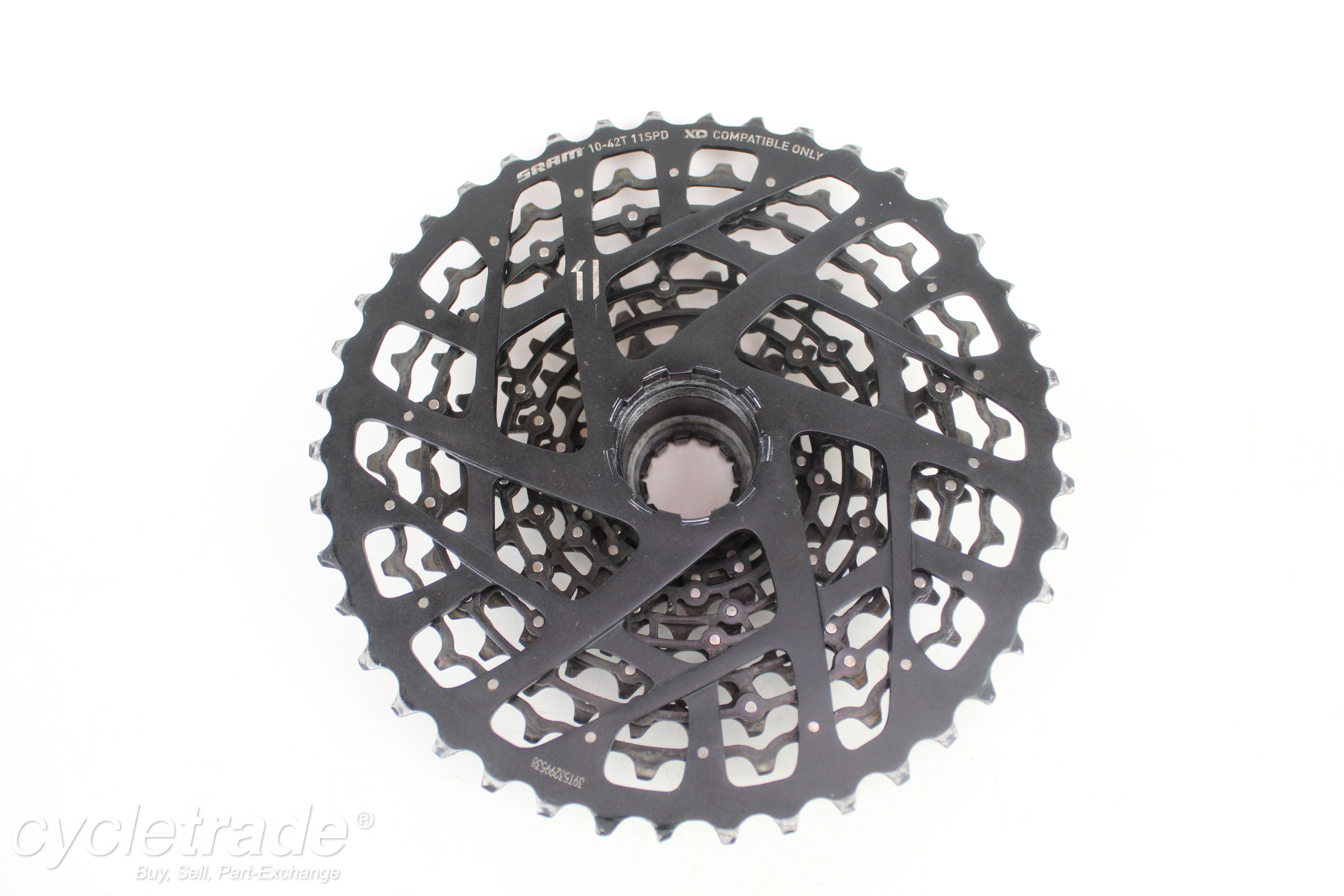 MTB Cassette - SRAM X1 XG-1180, 11 Speed 10-42T XD Drive - Grade B-