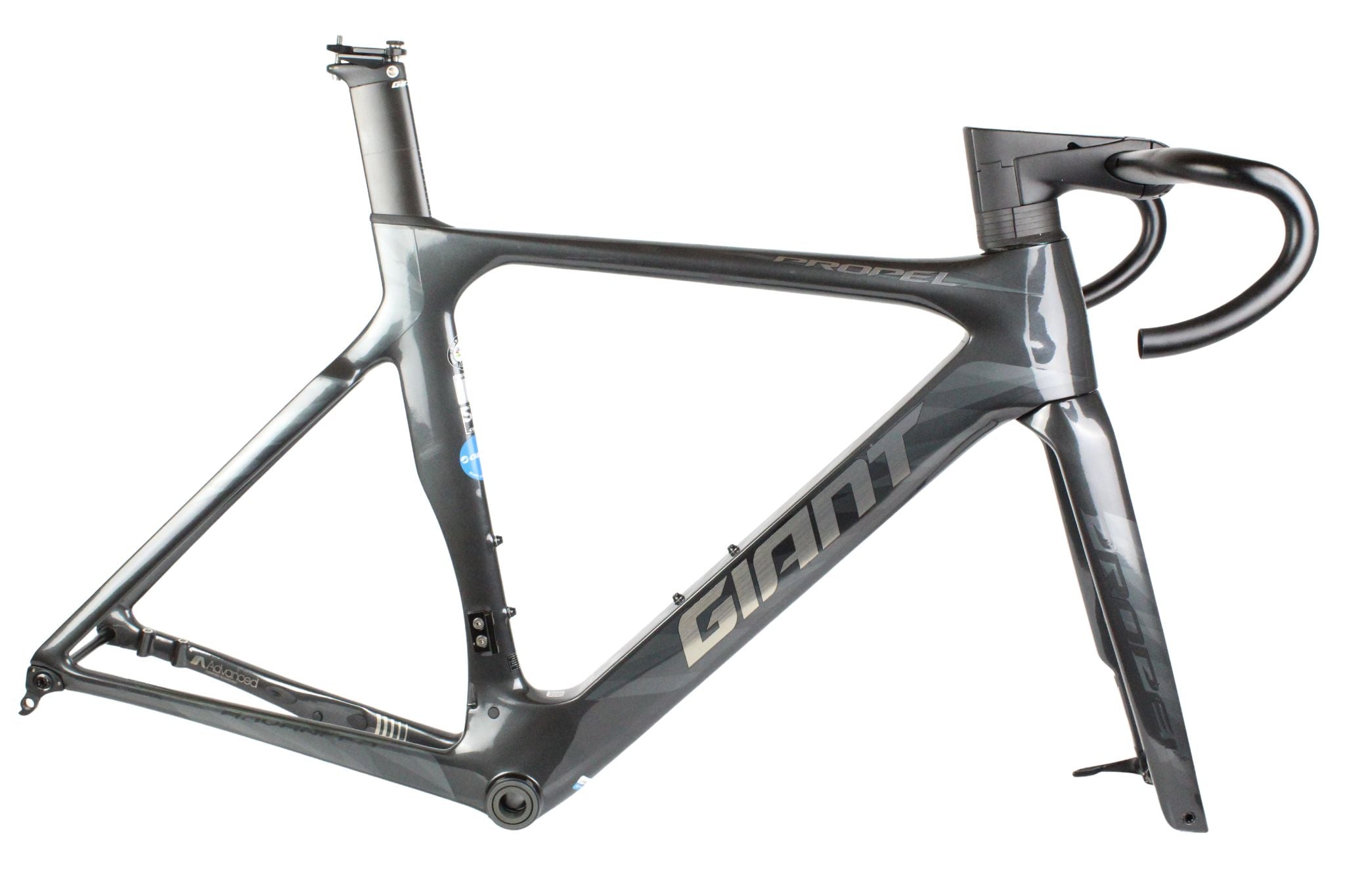 Giant Propel Advanced 1 Disc 2019 Frameset, Bars, Stem and Seatpost - Small