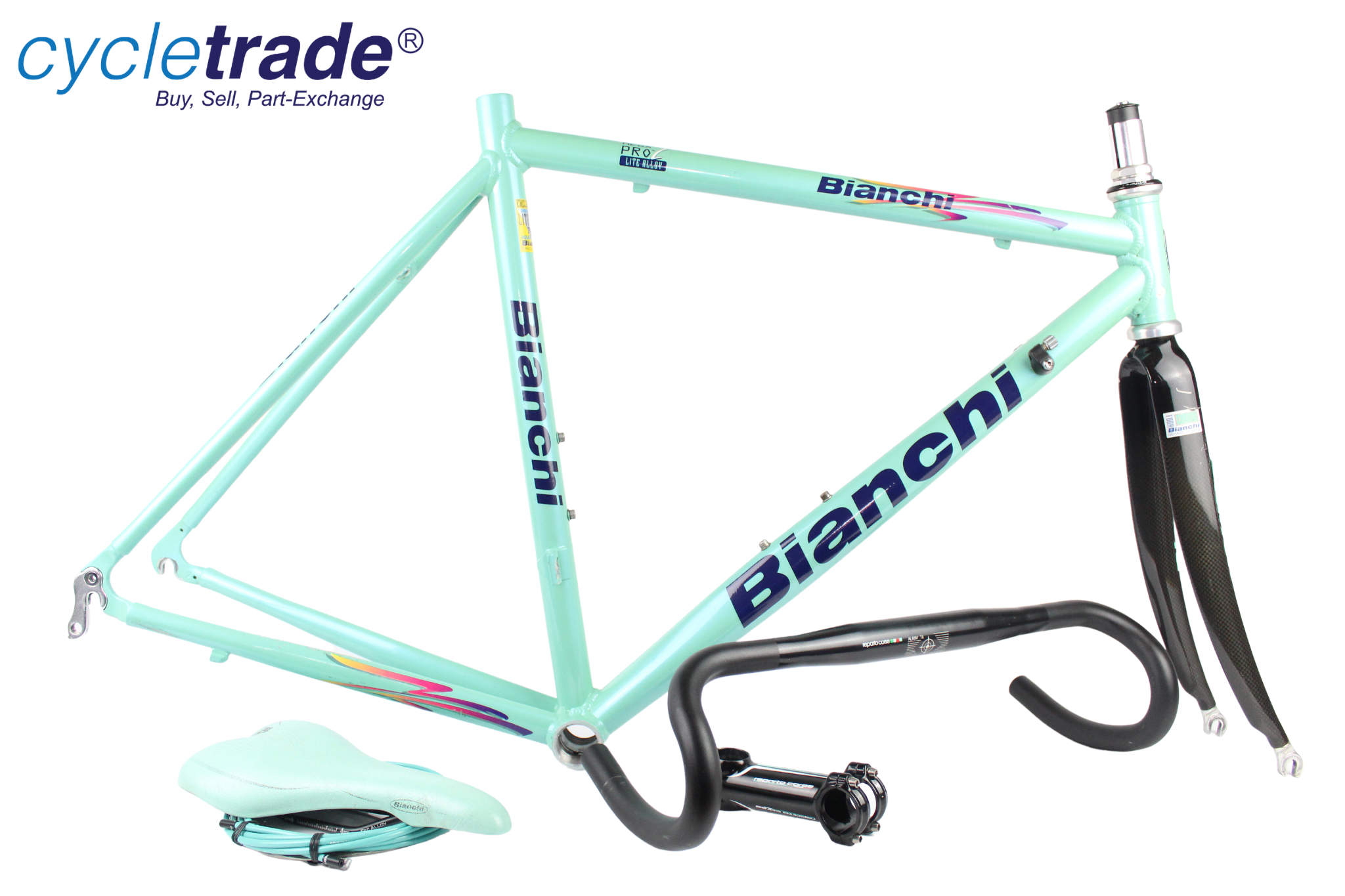 Road Frame- Bianchi Reparto Corsa Mega-Pro Lite 7005 Alloy 52cm